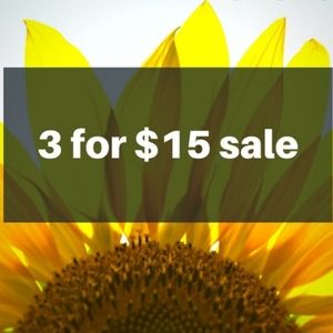 🌻 3/$15 🌻